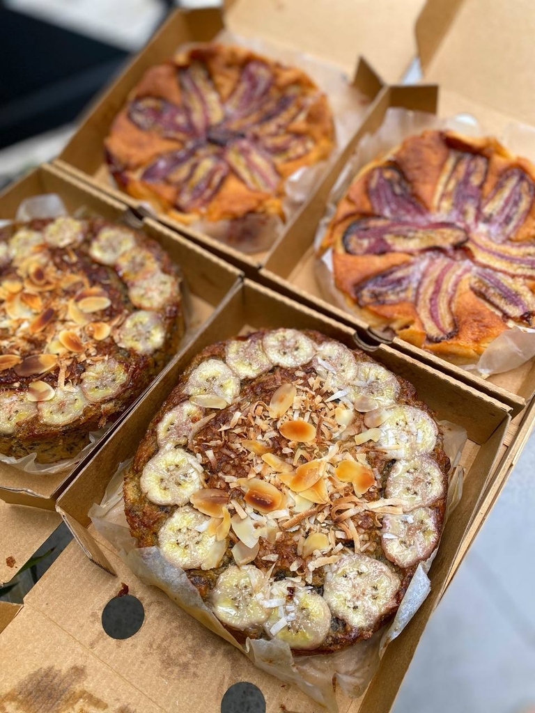 Bánh Chuối Yến Mạch Hạnh Nhân