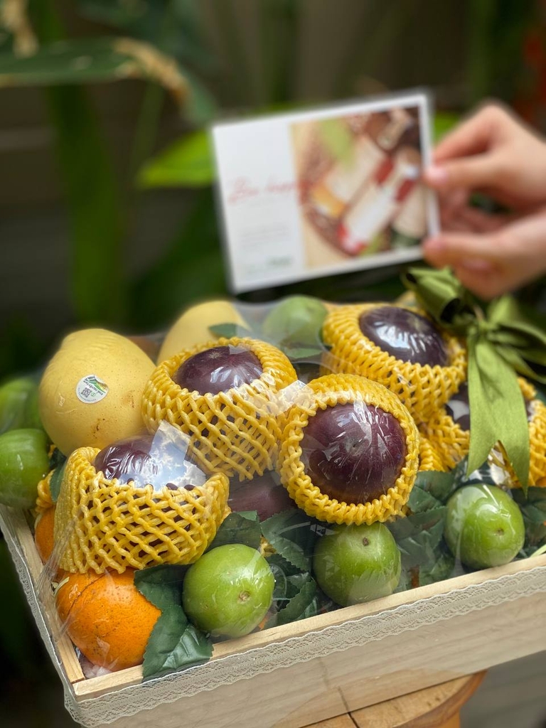 Set Quà Khay Gỗ QTSV04