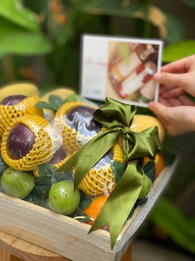 Set Quà Khay Gỗ QTSV04