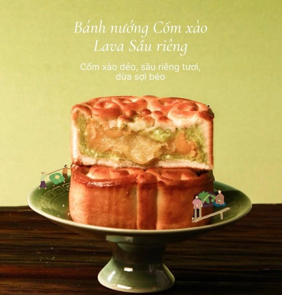 Bánh Nướng Cốm Xào