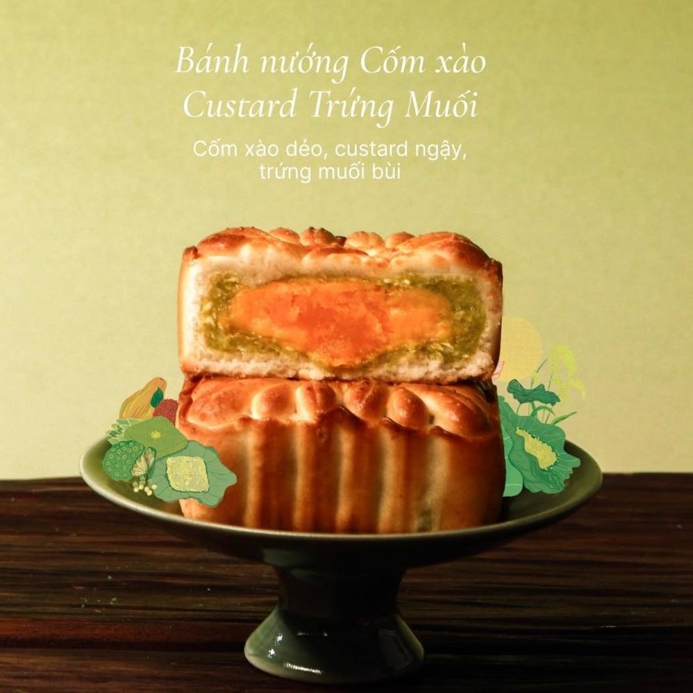 Bánh Nướng Cốm Xào