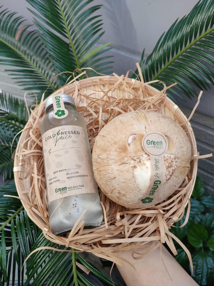 Dừa Dứa Gọt Trọc Bến Tre - PTCT Thuận Tự Nhiên