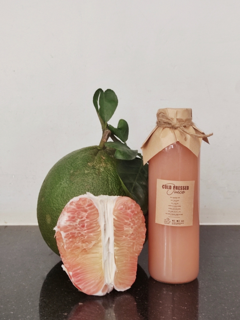 Bưởi Da Xanh Bình Dương -  PTCT Hữu Cơ Loại 1 (Trái từ 1,1kg -1,4kg)