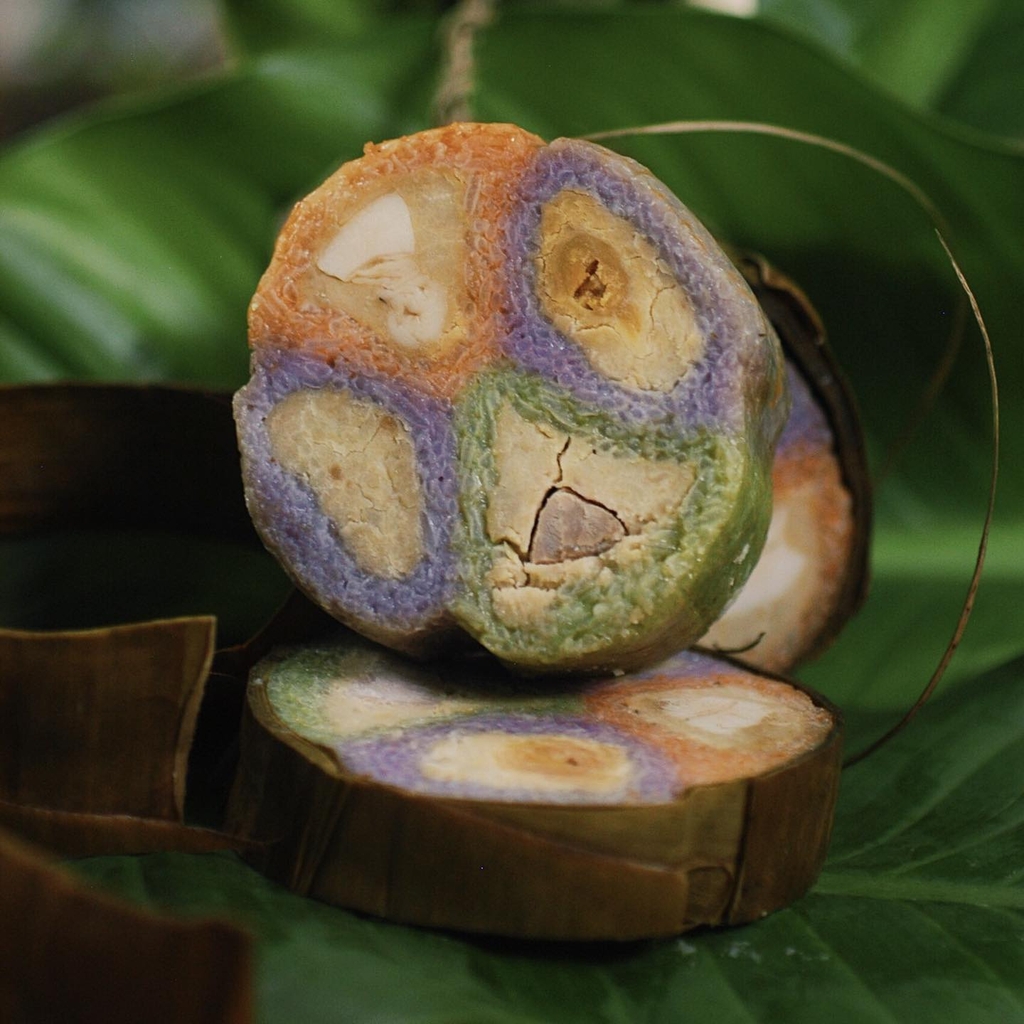 Bánh Tét Trà Vinh Nhân Mặn