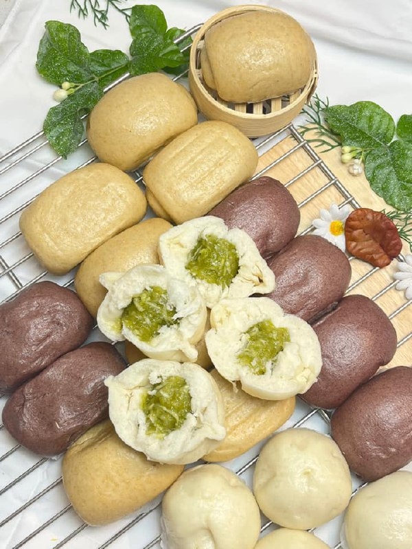 Bánh Bao Men Tươi CHAY