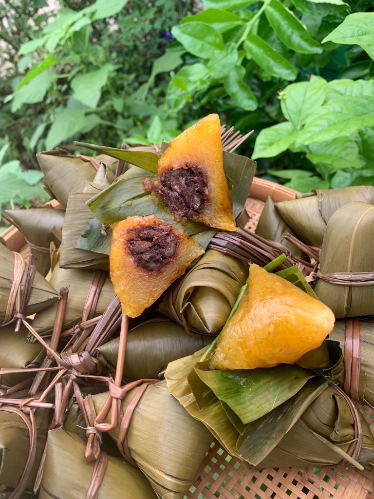 Bánh Ú Tro Lá Tre - Nhân Đậu Xanh