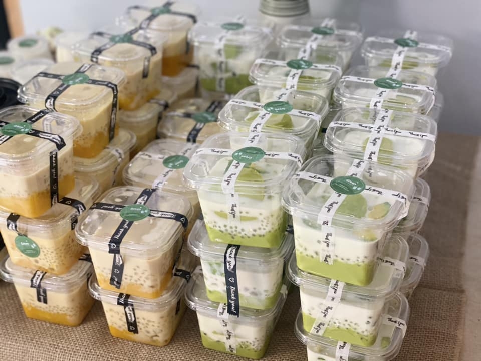 Chè Bơ Pudding - Chè Xoài Pudding (Hũ 300g)