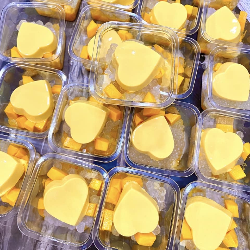 Chè Bơ Pudding - Chè Xoài Pudding (Hũ 300g)