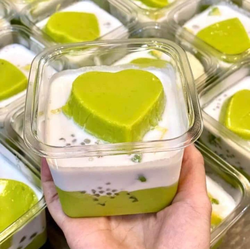 Chè Bơ Pudding - Chè Xoài Pudding (Hũ 300g)