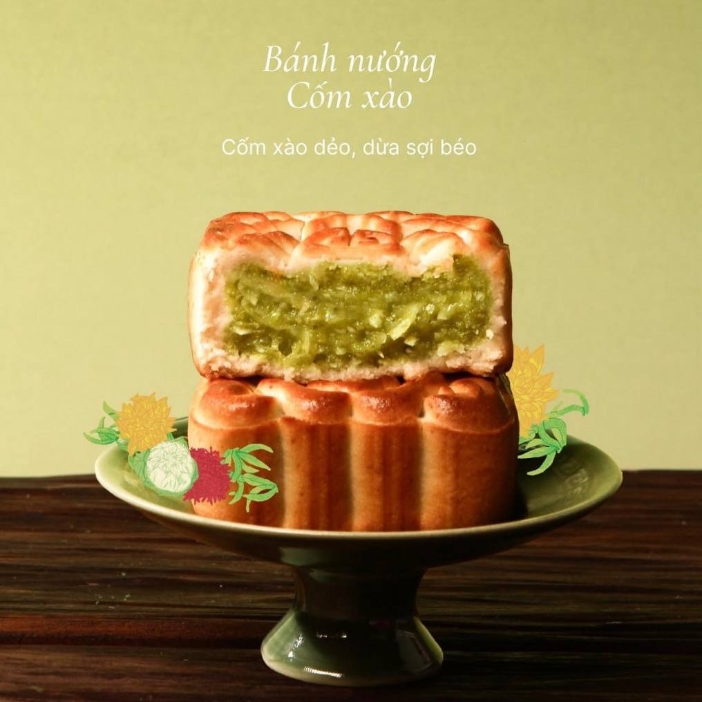 Bánh Nướng Cốm Xào