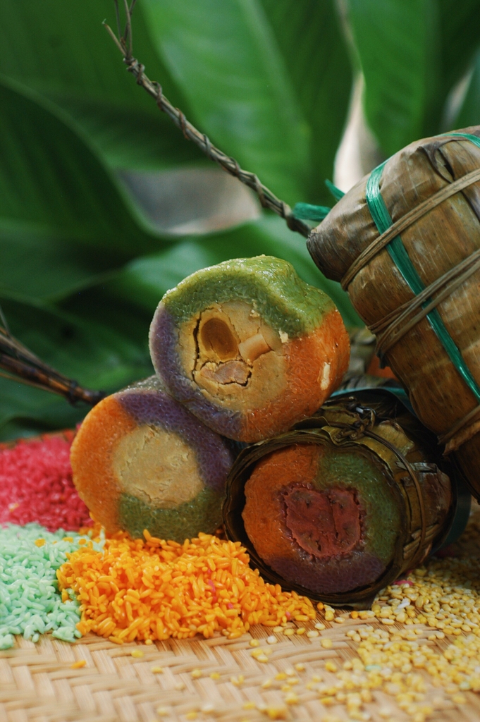 Bánh Tét Trà Vinh Nhân Mặn