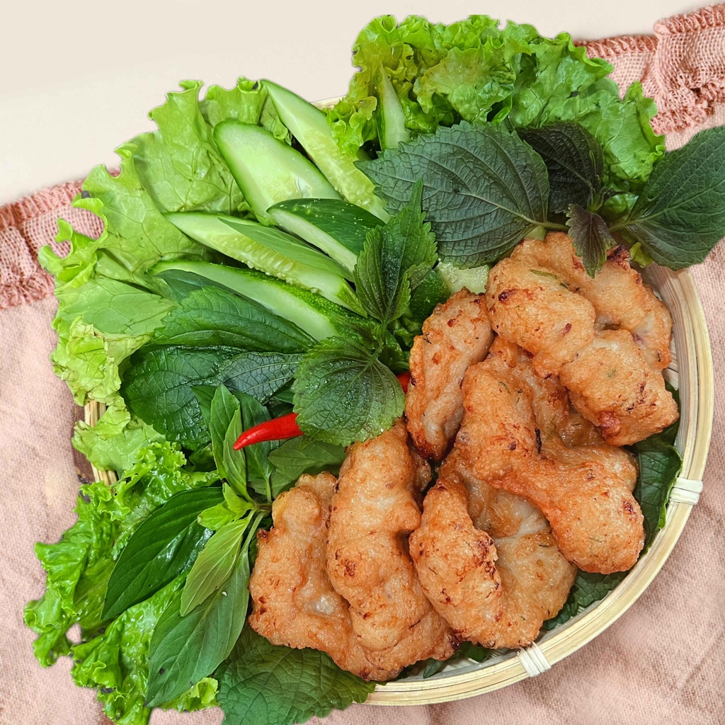 Chả Mực Hạ Long HT FOOD 90% Mực Nang