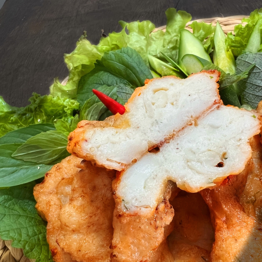 Chả Mực Hạ Long HT FOOD 90% Mực Nang