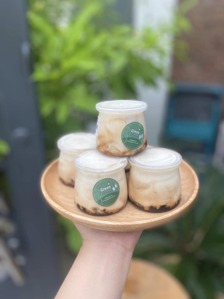 Sữa Chua Dẻo Chân Trâu Đường Nâu