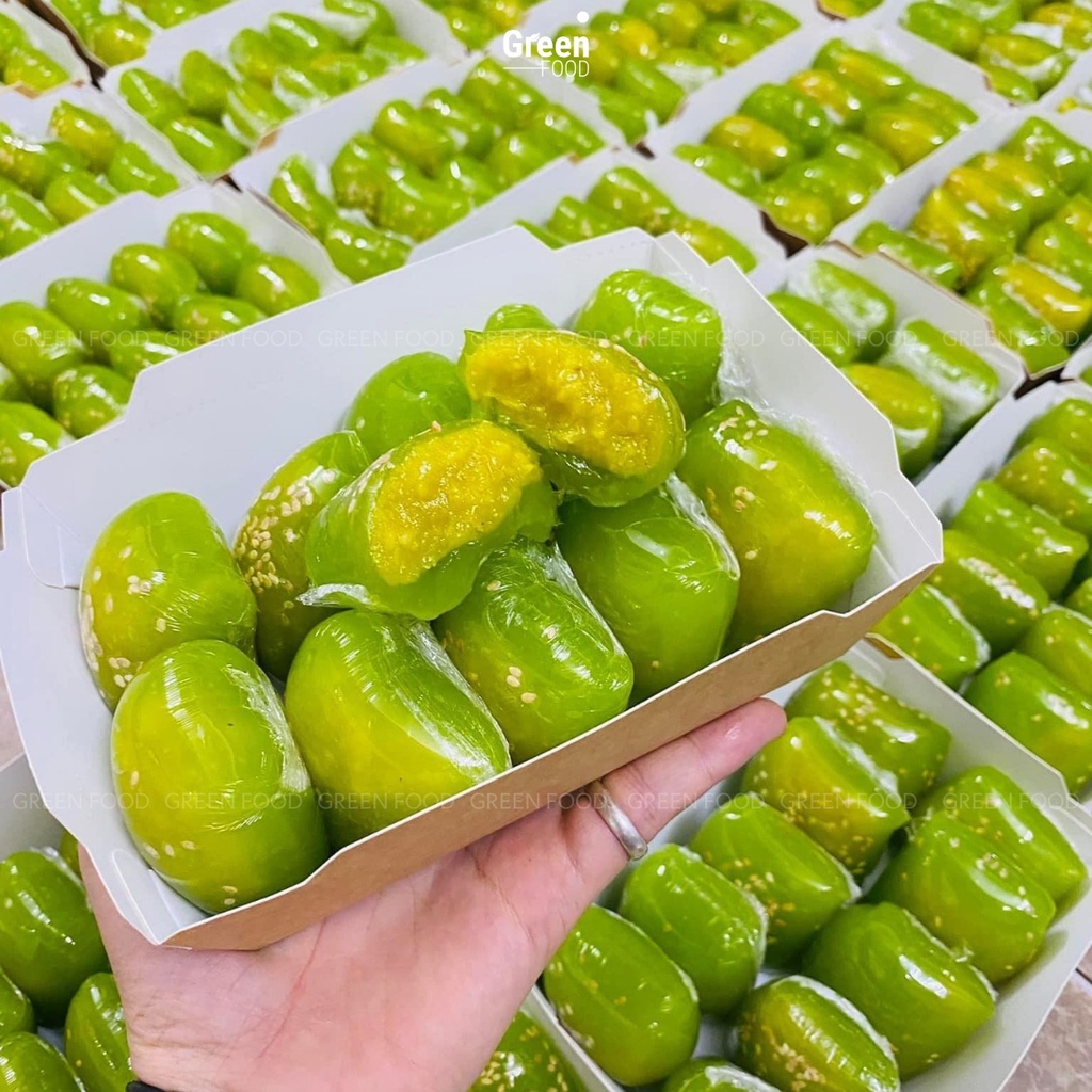 Xu Xuê Cốm & Xu Xuê Gấc Nhân Đậu Xanh - Món Ngon Truyền Thống