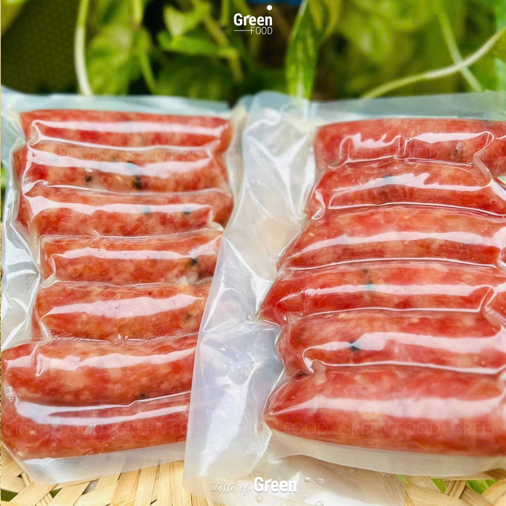 Lạp Xưởng Tươi Thịt Heo Long An – Vị Tết Nguyên Bản Thơm Thảo Tự Nhiên