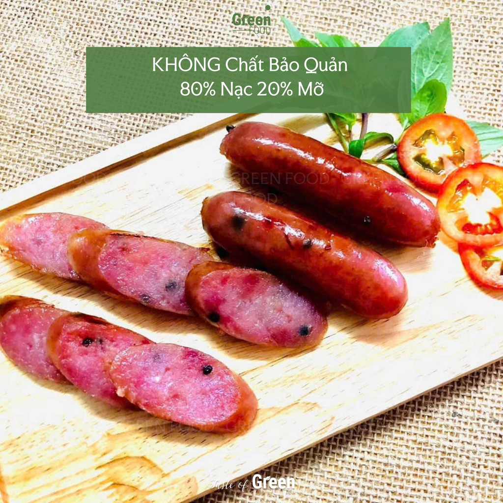 Lạp Xưởng Tươi Thịt Heo Long An – Vị Tết Nguyên Bản Thơm Thảo Tự Nhiên