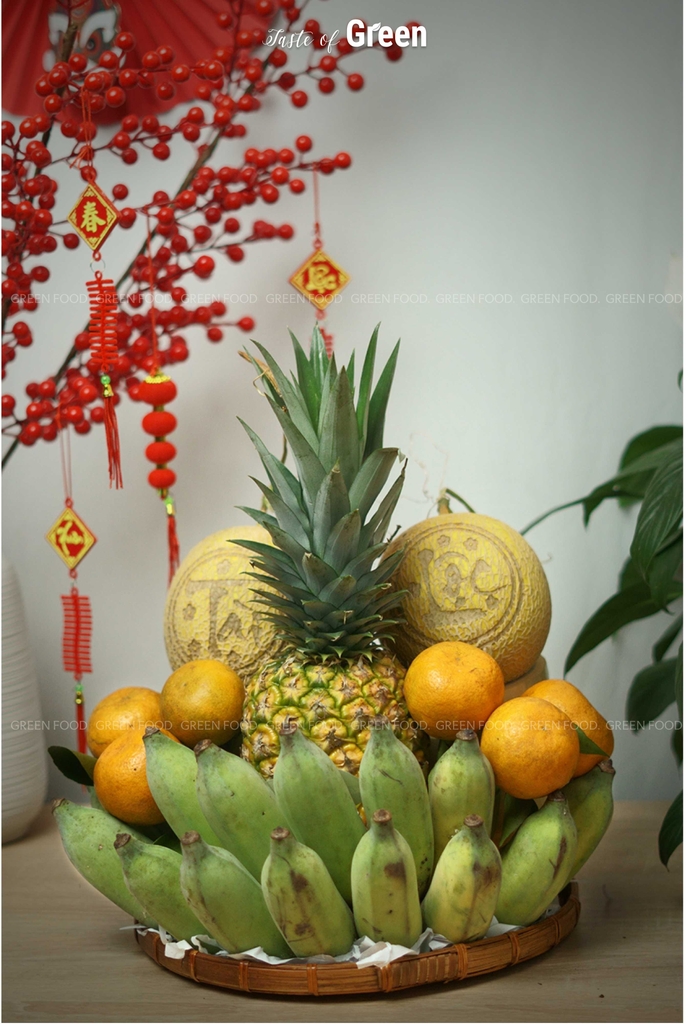 Mâm Trái Cây Tết