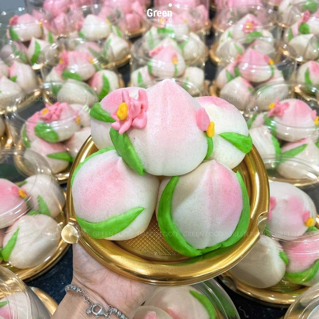Bánh Bao Đào Tiên - Món Ngon Mang Đến Tài Lộc Và May Mắn