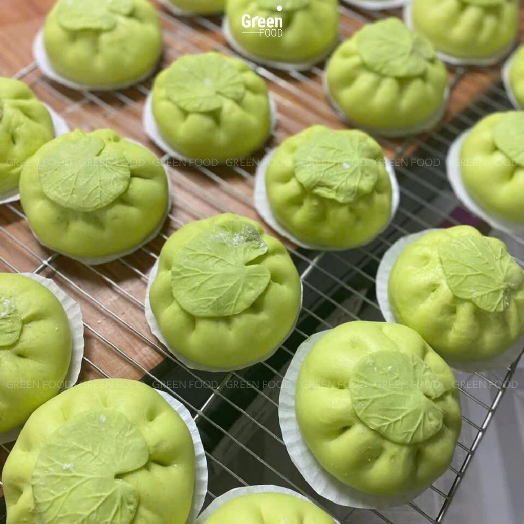 Bánh Bao Sen Cốm Dừa (Set 5 Bánh)