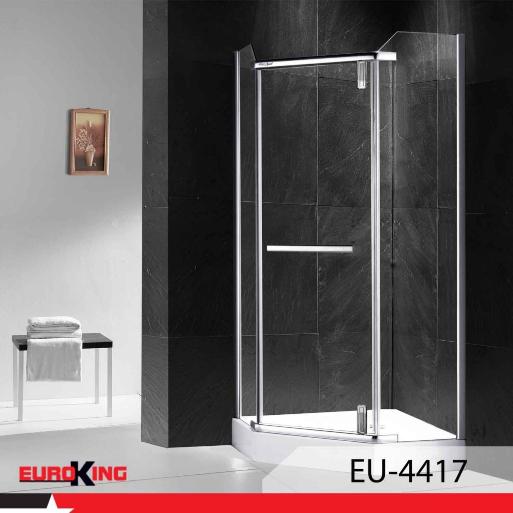 Vách kính Euroking EU-4417: Bạn đang muốn cải tạo lại phòng tắm của mình và đang tìm kiếm các sản phẩm trang trí nội thất phù hợp? Vách kính Euroking EU-4417 sẽ giúp bạn làm điều đó. Với thiết kế đẹp mắt và chất liệu tốt, sản phẩm này không chỉ tạo ra một không gian phòng tắm rộng rãi và sang trọng, mà còn giúp bạn tiết kiệm không gian và dễ dàng vệ sinh.