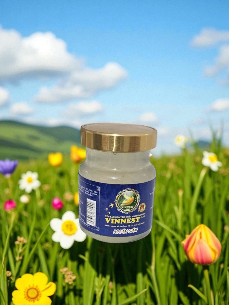 VINNEST PLUS – YẾN SÀO 15% NHÂN SÂM
