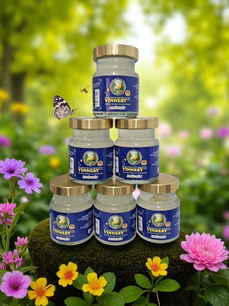 VINNEST PLUS – YẾN SÀO 15% NHÂN SÂM