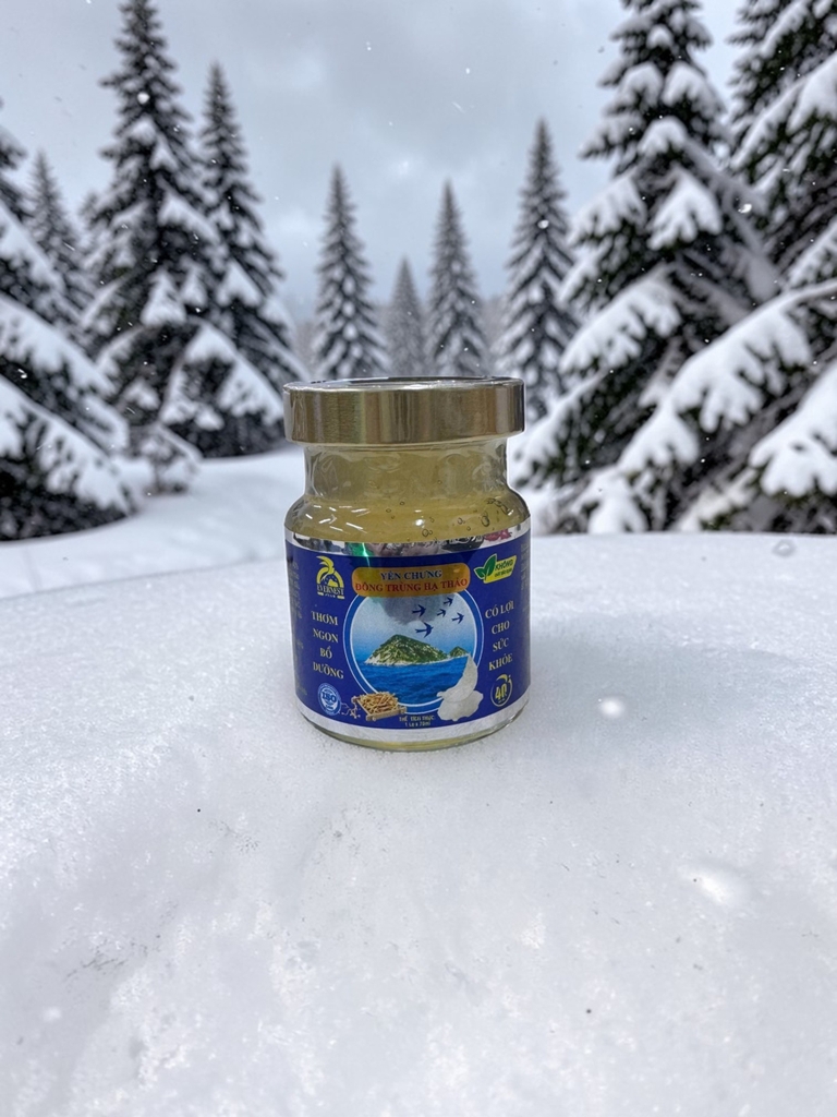 EVERNEST METALIZE - YẾN SÀO 40% ĐÔNG TRÙNG HẠ THẢO