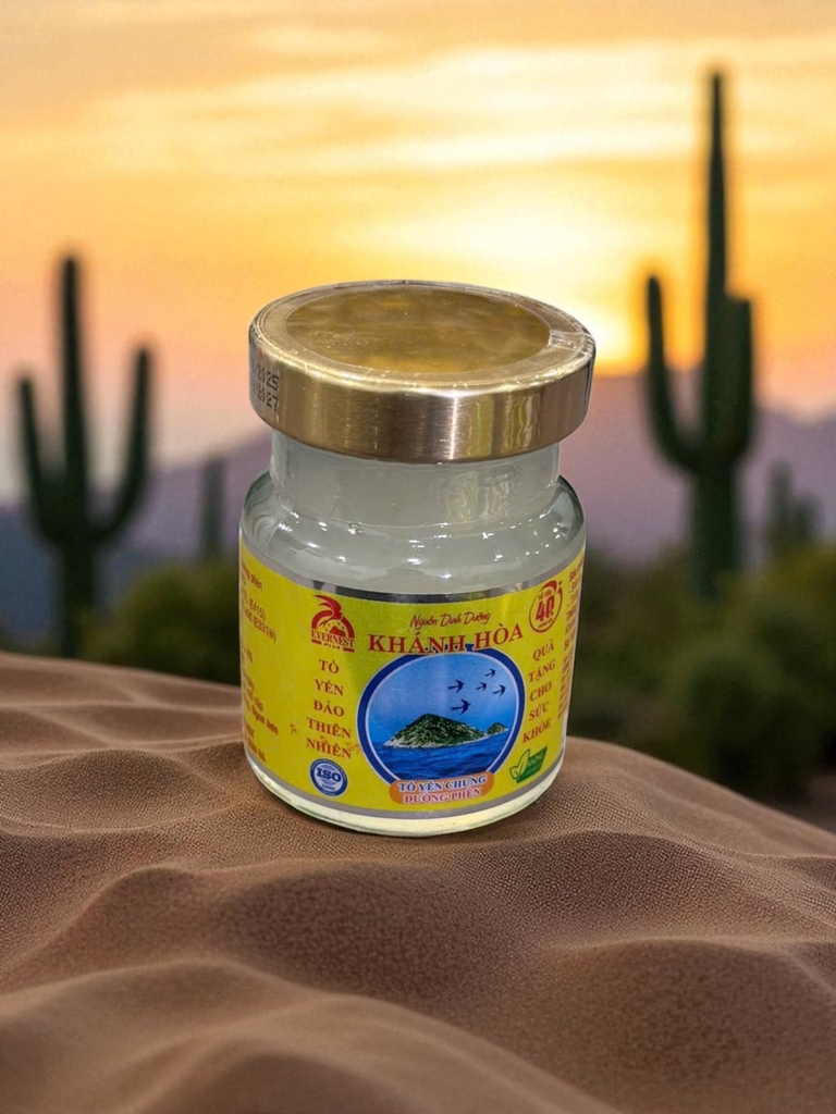 SCNEST METALIZE - YẾN SÀO ĐƯỜNG PHÈN THƯỢNG HẠNG 1500MG YẾN TINH CHẾ