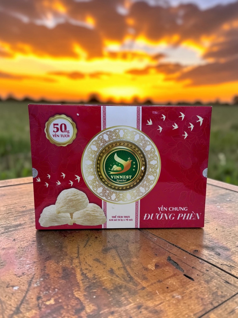 VINNEST SPECIAL – YẾN TƯƠI 50MG ĐƯỜNG PHÈN