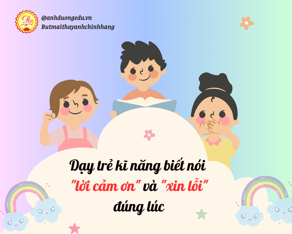 Dạy trẻ kĩ năng biết nói 