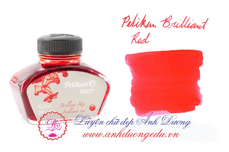 Mực lọ Pelikan - đỏ