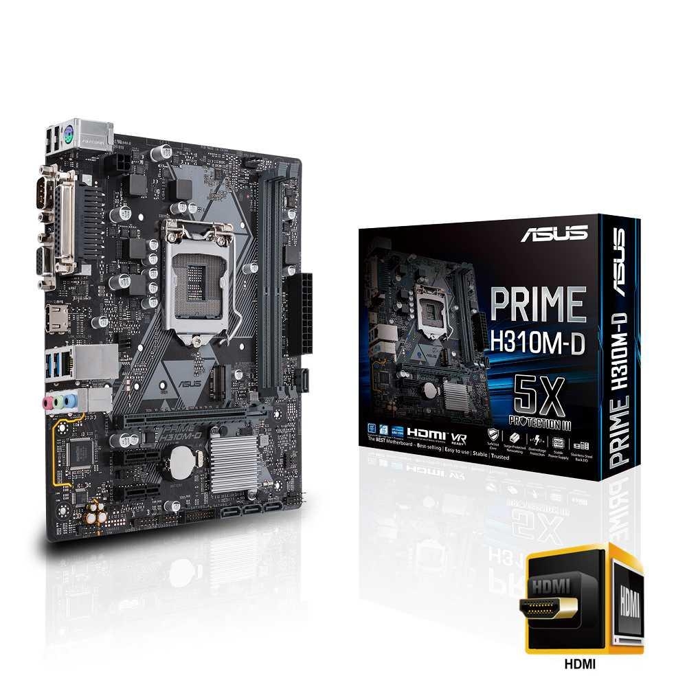 Main Asus H310M-D (Chipset Intel H310/ Socket LGA1151/ VGA onboard ...