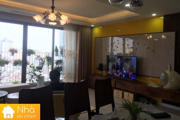 Cho thuê căn hộ hạng sang 3PN2VS tại chung cư Vinhomes D'Capitale Trần Duy Hưng 