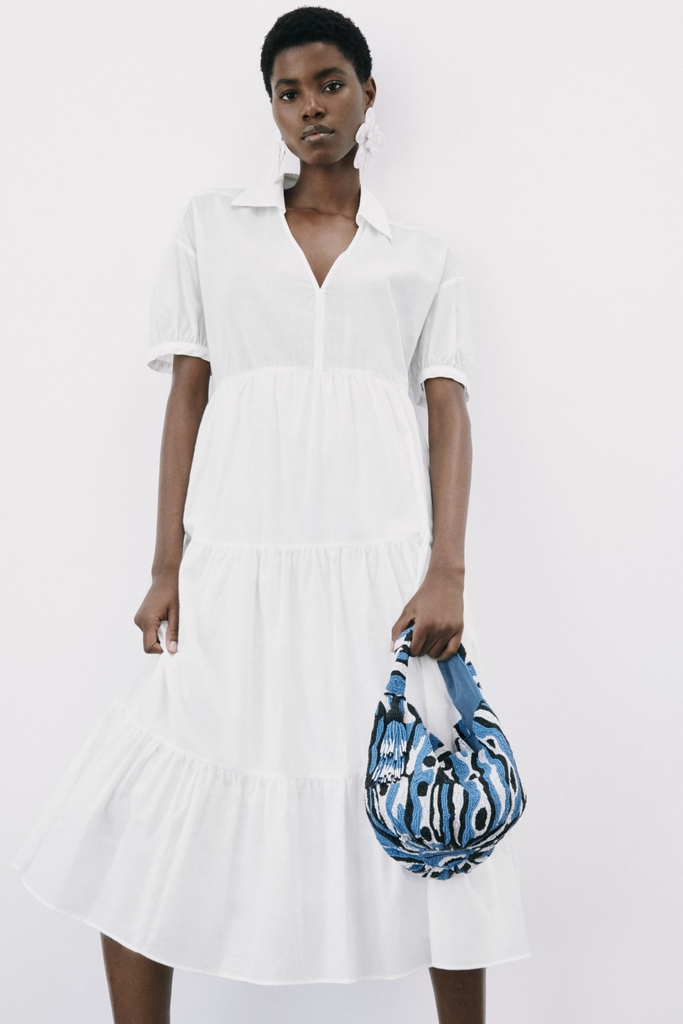 Trending” váy trắng của Zara làm mưa làm gió mùa hè này | Vatgia Hỏi & Đáp