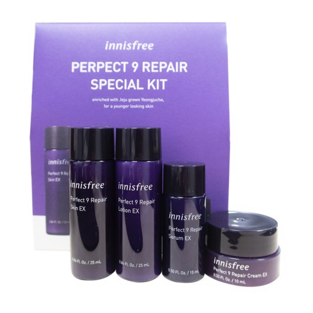 Bộ sản phẩm mini Innisfree Perfect 9 Repair Special Kit