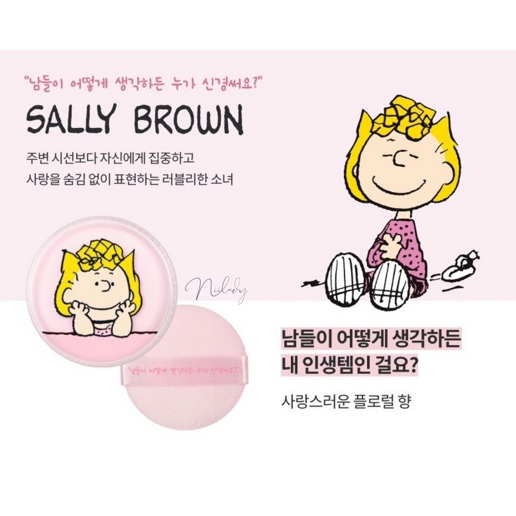 Phấn bột Innisfree Nosebum Mineral Powder (Innisfree x Peanuts Limited)