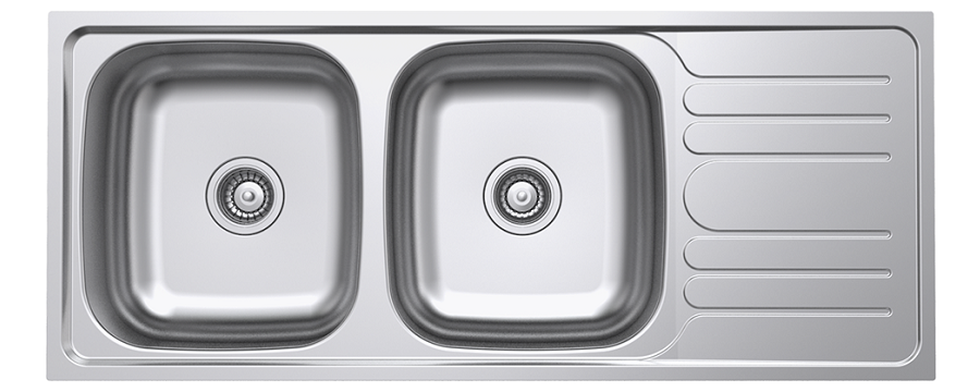 CHẬU INOX HAFELE HS20-SSD2R90 (567.20.513)