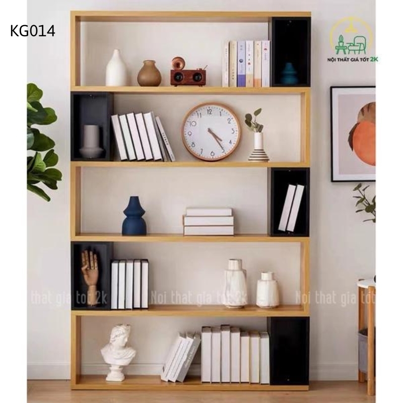 Kệ Gỗ Trang Trí KG014 Nội thất giá tốt 2K