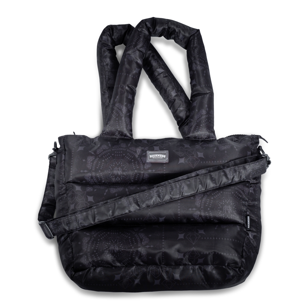 RICHNESS PUFFER TOTE BAG