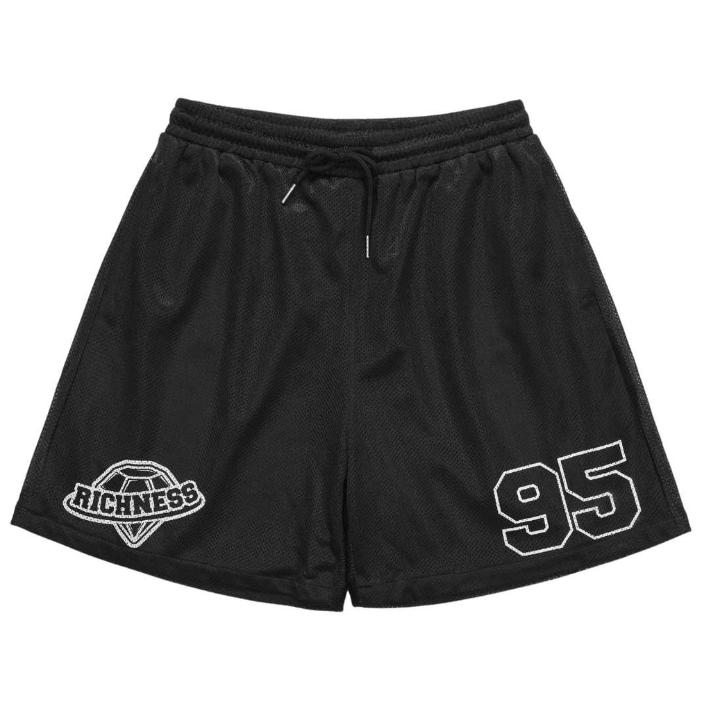 RICHNESS BASIC MESH SHORT ( ĐEN )