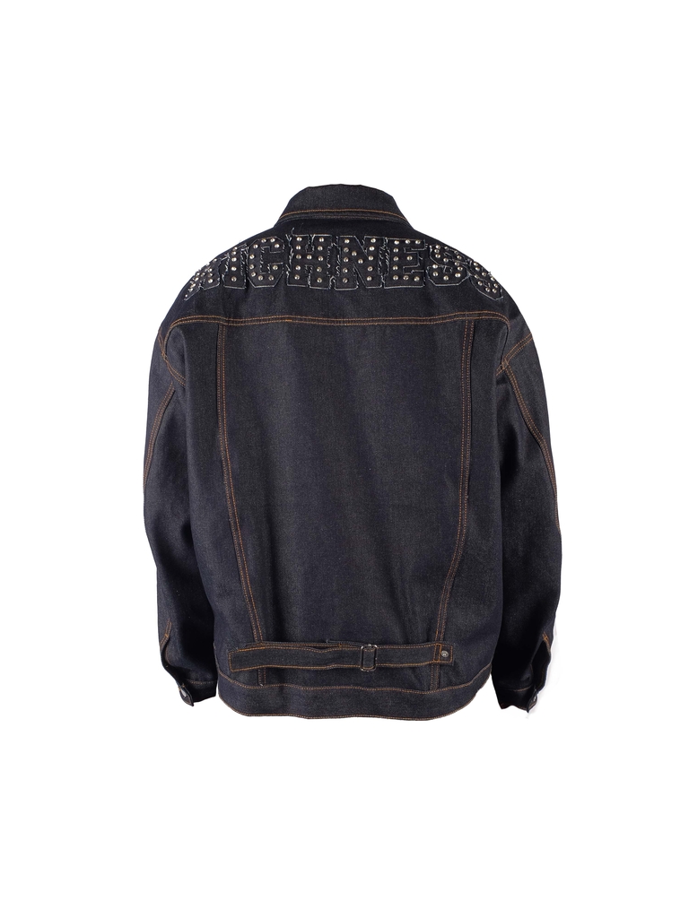 RICHNESS DIAMOND INDIGO RAW DENIM JACKET