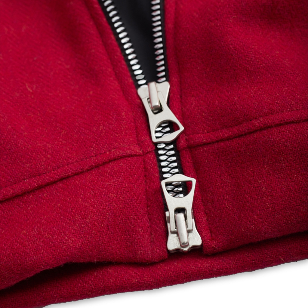 RICHNESS DUST WOOL JACKET (RED)