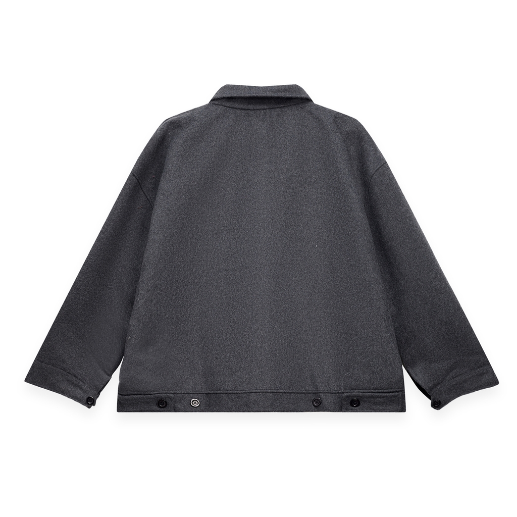 RICHNESS DUST WOOL JACKET (GREY)