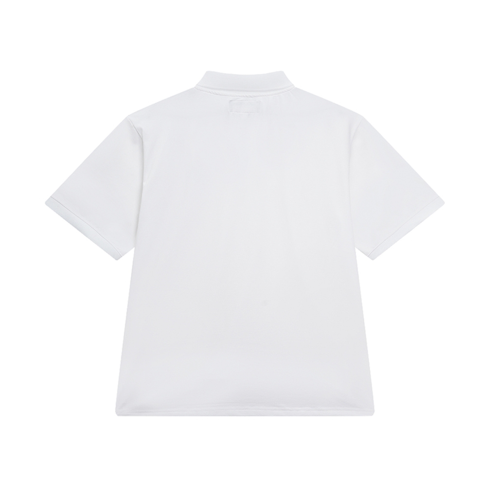 RICHNESS DIAMOND POLO (WHITE)