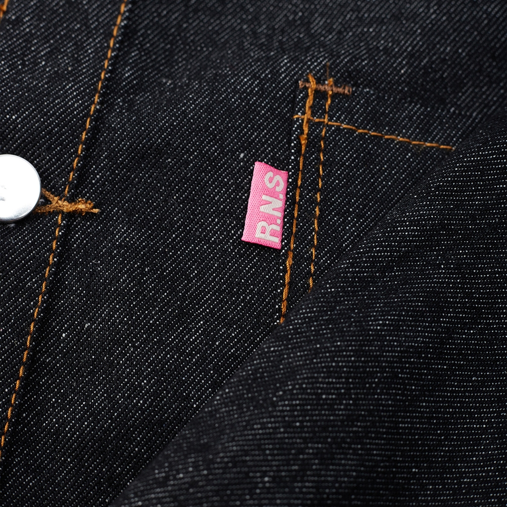 RICHNESS DIAMOND SELVEDGE RAW DENIM JACKET