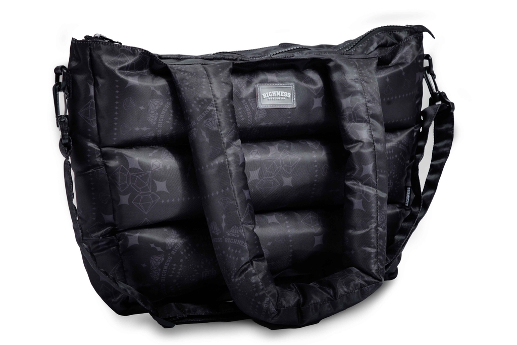 RICHNESS PUFFER TOTE BAG