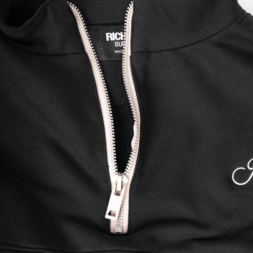RICHNESS HALFZIP SWEATER