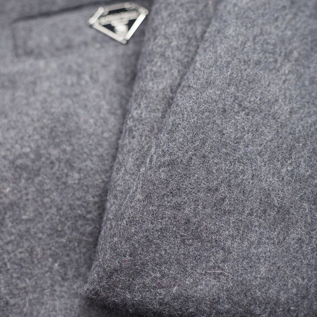 RICHNESS DUST WOOL JACKET (GREY)