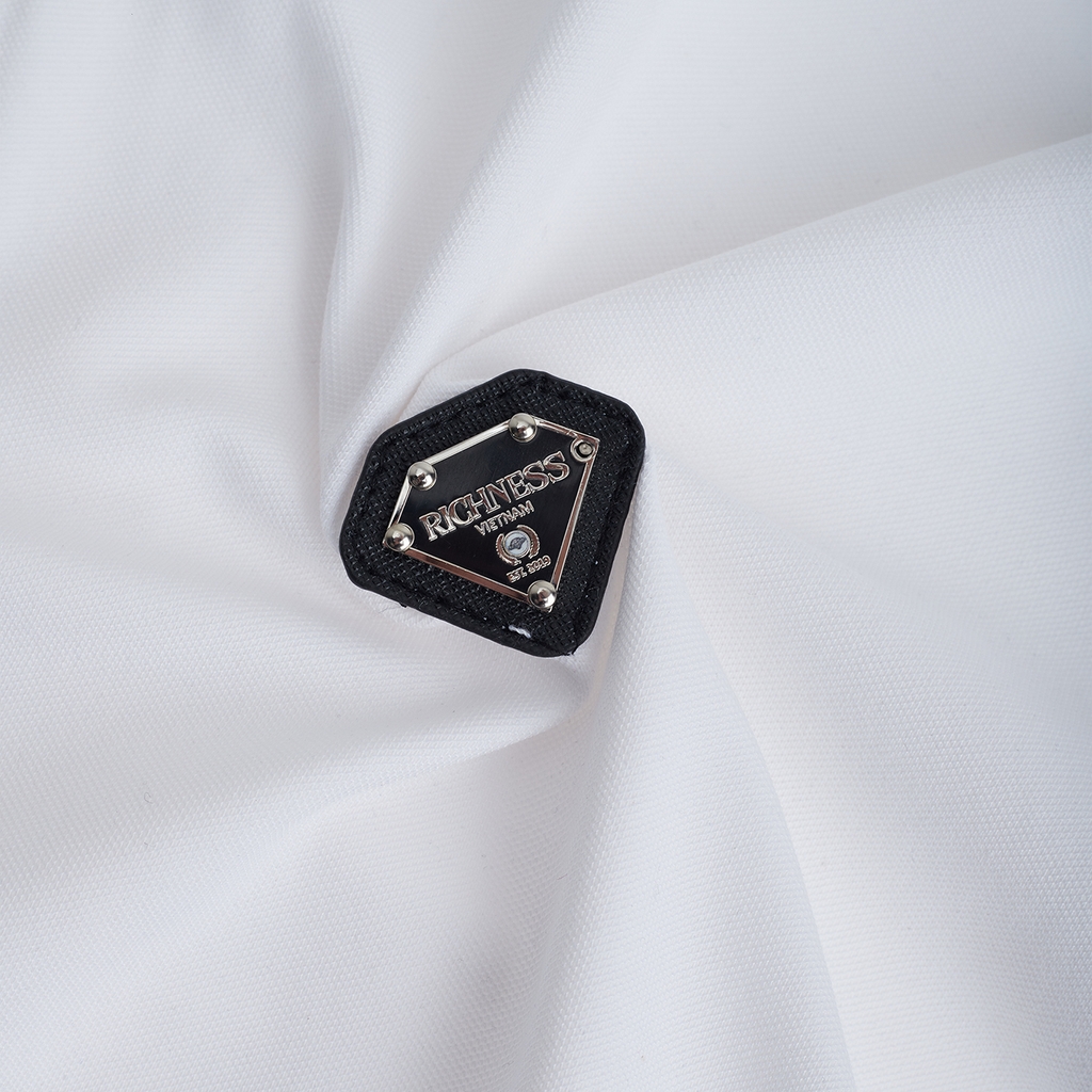 RICHNESS DIAMOND POLO (WHITE)